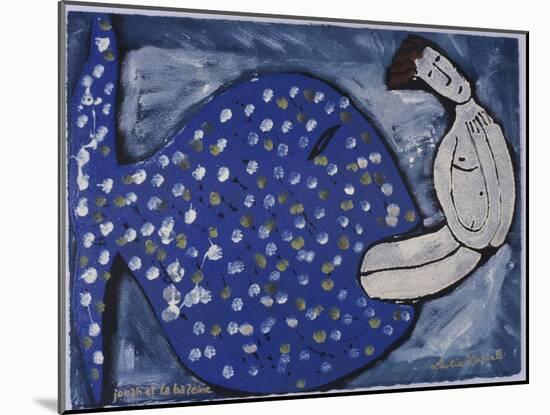 Jonah and the Whale-Leslie Xuereb-Mounted Giclee Print