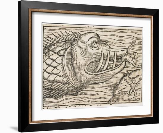 Jonah and the Whale-null-Framed Giclee Print