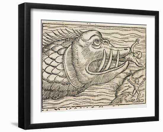 Jonah and the Whale-null-Framed Giclee Print