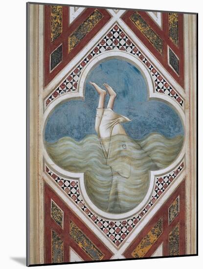 Jonah and the Whale-Giotto di Bondone-Mounted Art Print