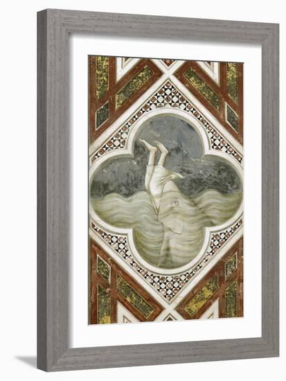 Jonah and the Whale-Giotto di Bondone-Framed Giclee Print
