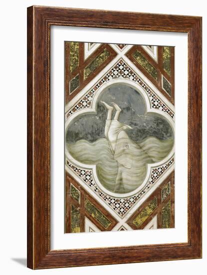 Jonah and the Whale-Giotto di Bondone-Framed Giclee Print