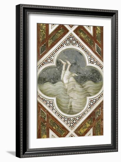 Jonah and the Whale-Giotto di Bondone-Framed Giclee Print