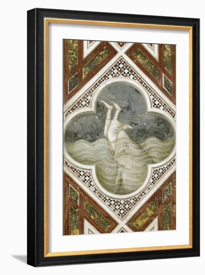 Jonah and the Whale-Giotto di Bondone-Framed Giclee Print