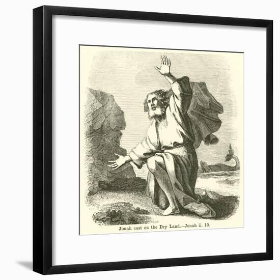 Jonah Cast on the Dry Land, Jonah, II, 10-null-Framed Giclee Print