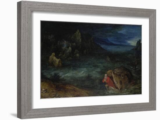 Jonah Leaves the Whale-Jan Brueghel the Elder-Framed Giclee Print