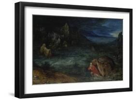 Jonah Leaves the Whale-Jan Brueghel the Elder-Framed Giclee Print