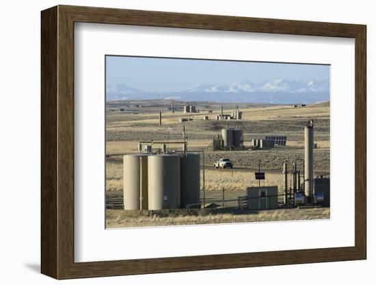 Jonah Natural Gas Field South of Pinedale, Wyoming-Gerrit Vyn-Framed Photographic Print