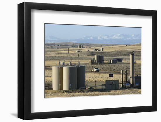 Jonah Natural Gas Field South of Pinedale, Wyoming-Gerrit Vyn-Framed Photographic Print