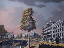 View of the Herengracht Overlooking Binnenamstel and the Nieuwe Herengracht, Amsterdam, 1776-Jonas Zeuner-Giclee Print