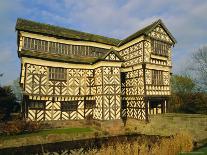 The 16th Century Black and White Gabled House, Little Moreton Hall, Cheshire, England, UK-Jonathan Hodson-Photographic Print