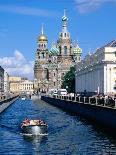 Griboedova Canal and Church of the Spilled Blood, St. Petersburg, Russia-Jonathan Smith-Photographic Print