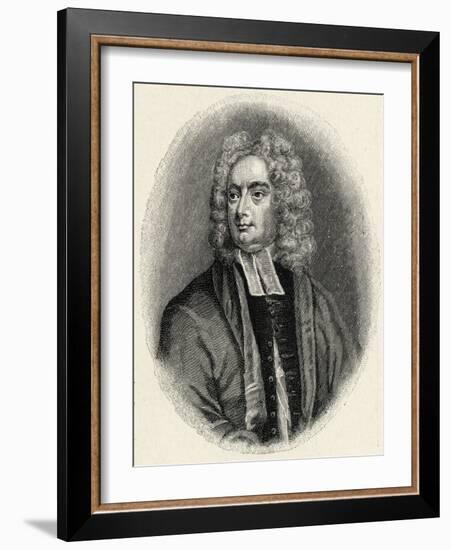 Jonathan Swift - portrait-George Vertue-Framed Giclee Print