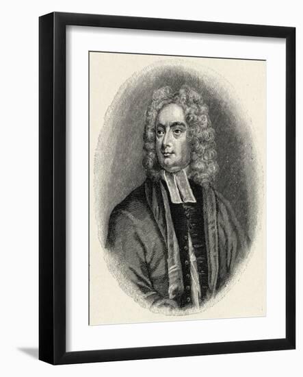 Jonathan Swift - portrait-George Vertue-Framed Giclee Print