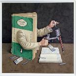 Crime Writer, 2003-Jonathan Wolstenholme-Framed Giclee Print