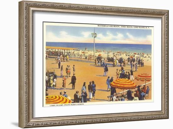 Jones Beach, Long Island, New York-null-Framed Art Print