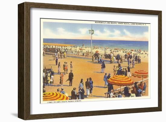 Jones Beach, Long Island, New York-null-Framed Art Print