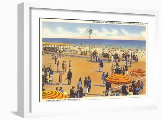 Jones Beach, Long Island, New York-null-Framed Art Print