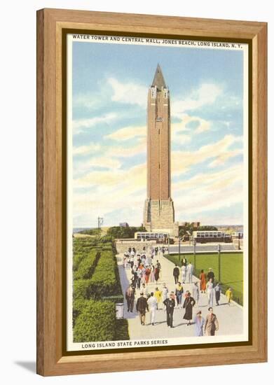 Jones Beach Water Tower, Long Island, New York-null-Framed Stretched Canvas