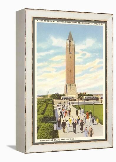 Jones Beach Water Tower, Long Island, New York-null-Framed Stretched Canvas