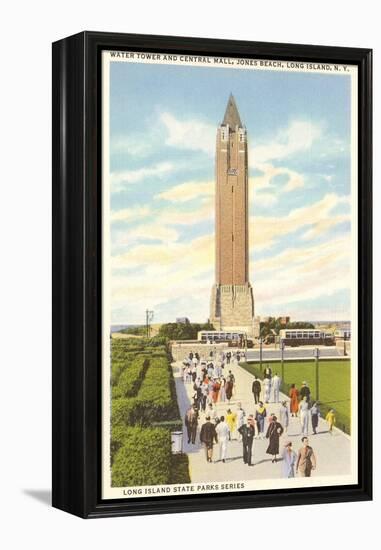 Jones Beach Water Tower, Long Island, New York-null-Framed Stretched Canvas