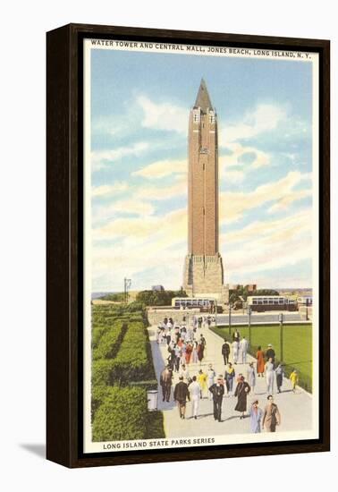 Jones Beach Water Tower, Long Island, New York-null-Framed Stretched Canvas