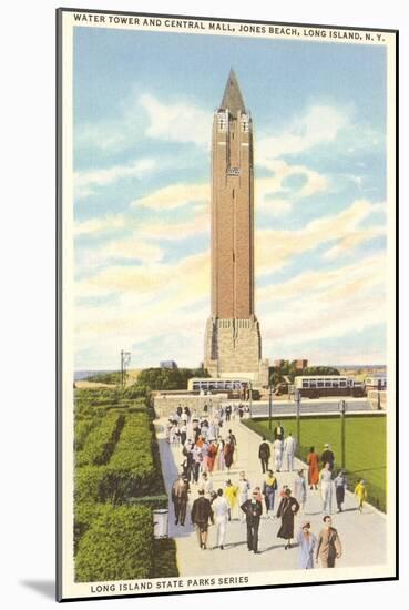 Jones Beach Water Tower, Long Island, New York-null-Mounted Art Print