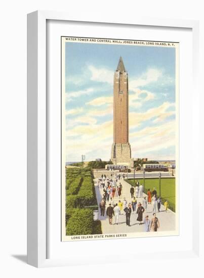 Jones Beach Water Tower, Long Island, New York-null-Framed Premium Giclee Print