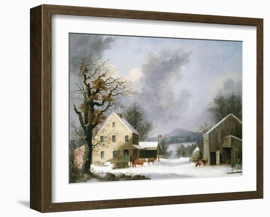 Jones Inn, Circa 1855-David Gilmour Blythe-Framed Giclee Print