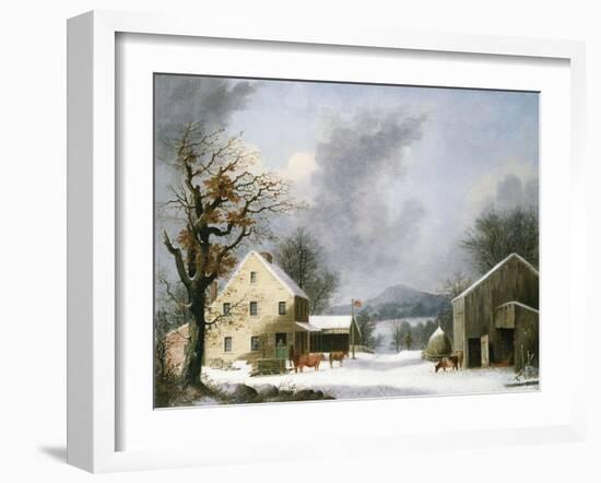 Jones Inn, Circa 1855-David Gilmour Blythe-Framed Giclee Print