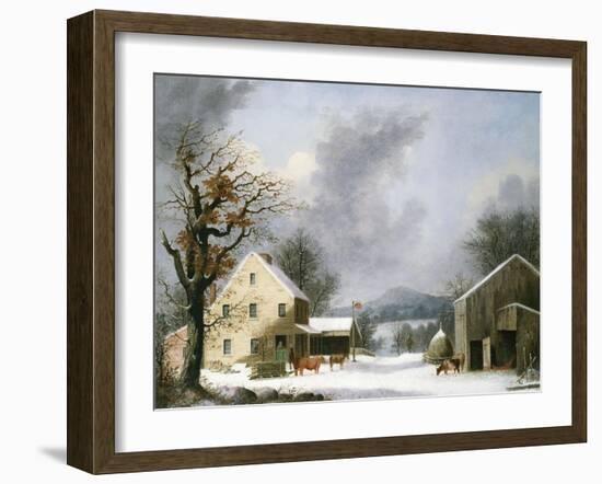 Jones Inn, Circa 1855-David Gilmour Blythe-Framed Giclee Print