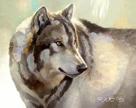 Through My Window: Whitetail Deer-Joni Johnson-godsy-Art Print