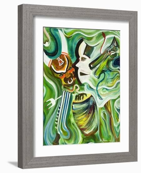 Jonkanoo-Ikahl Beckford-Framed Giclee Print