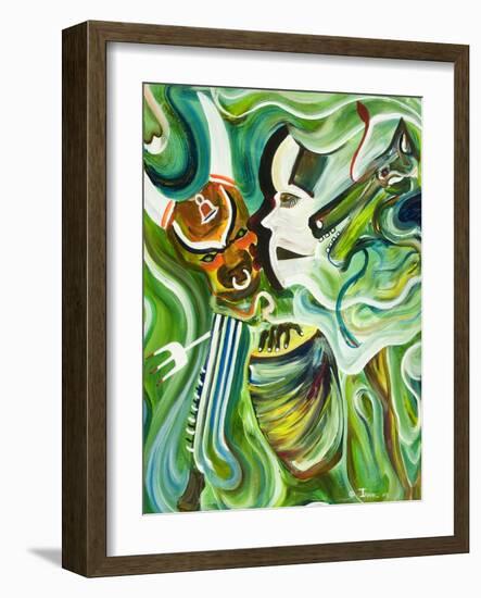 Jonkanoo-Ikahl Beckford-Framed Giclee Print