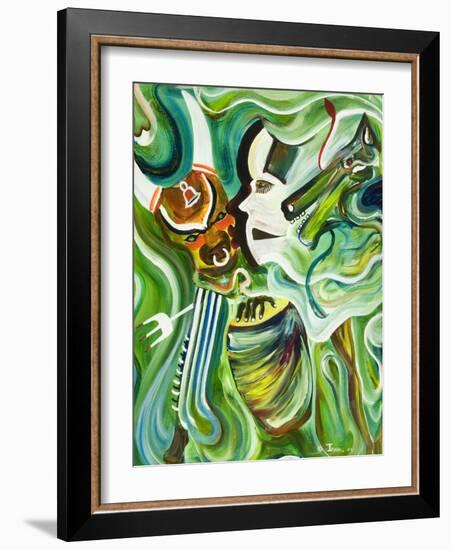 Jonkanoo-Ikahl Beckford-Framed Giclee Print