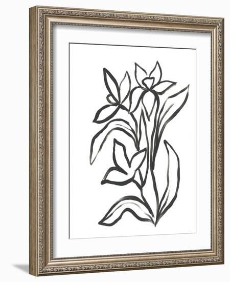 Jonquil Gesture II-June Vess-Framed Art Print