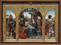 Adoration of the Magi, C.1525 (Oil on Oak Panels)-Joos Van Cleve-Giclee Print