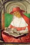 Portrait of St. Thomas Aquinas circa 1475-Joos van Gent-Giclee Print