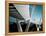 Jordan, Amman, Amman Suspension Bridge-Walter Bibikow-Framed Premier Image Canvas