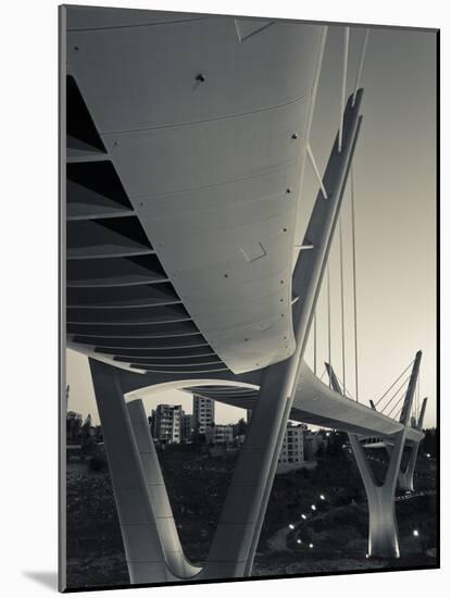 Jordan, Amman, Amman Suspension Bridge-Walter Bibikow-Mounted Photographic Print