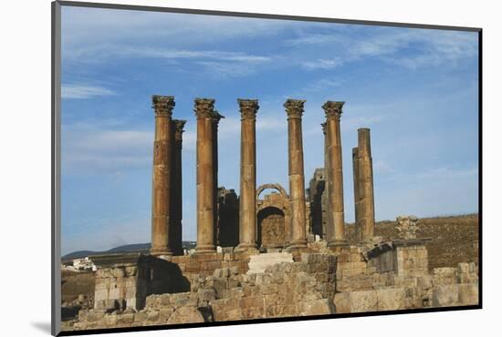 Jordan, Jerash, Temple of Artemis-Claudia Adams-Mounted Photographic Print