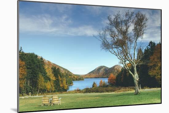 Jordan Pond in Autumn, Acadia National Park-Vincent James-Mounted Photographic Print