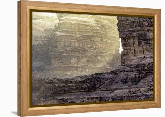 Jordan Rock-Art Wolfe-Framed Premier Image Canvas