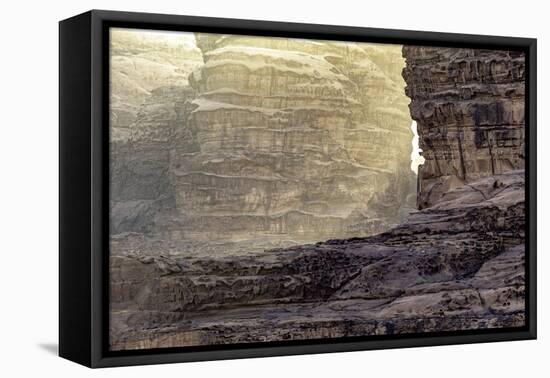 Jordan Rock-Art Wolfe-Framed Premier Image Canvas