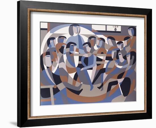 Jordan's Quaker Meeting 2, 1993-Ron Waddams-Framed Giclee Print