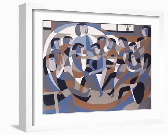 Jordan's Quaker Meeting 2, 1993-Ron Waddams-Framed Giclee Print