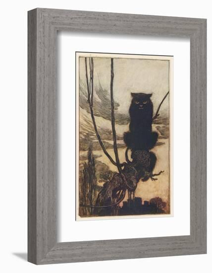 Jorinda as Owl-Arthur Rackham-Framed Photographic Print