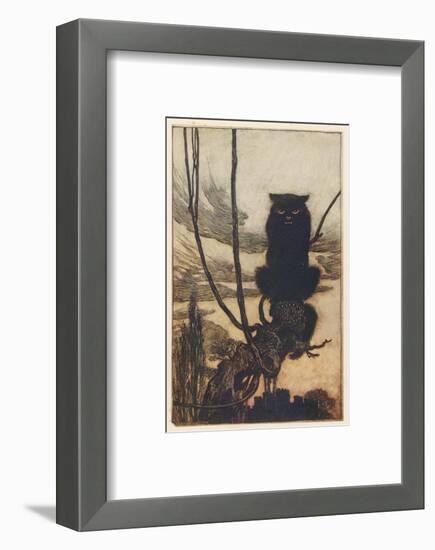 Jorinda as Owl-Arthur Rackham-Framed Photographic Print