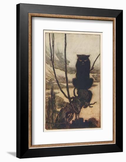 Jorinda as Owl-Arthur Rackham-Framed Photographic Print