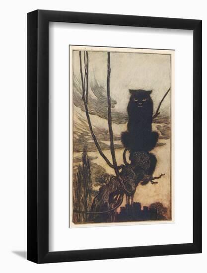 Jorinda as Owl-Arthur Rackham-Framed Photographic Print